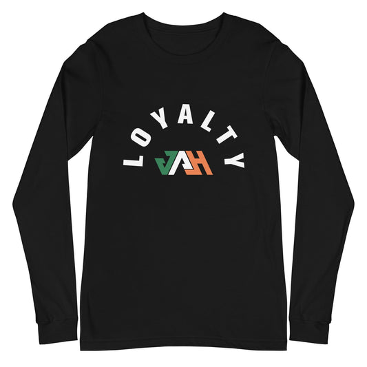 Jahfari Harvey "Loyalty" Long Sleeve Tee - Fan Arch