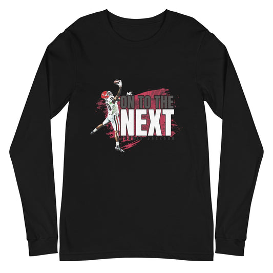 Kearis Jackson "Repeat" Long Sleeve Tee - Fan Arch