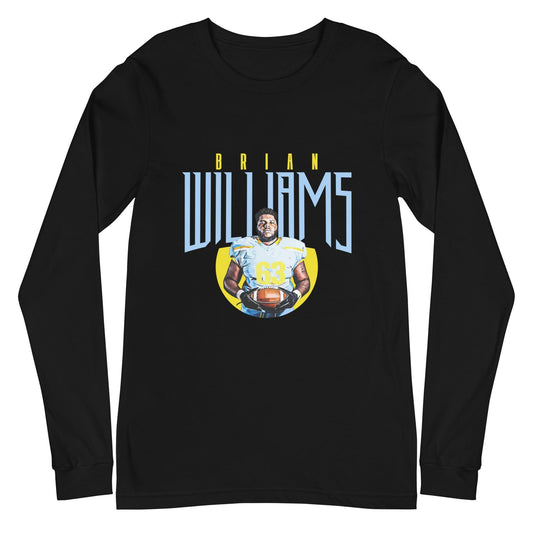 Brian Williams "Gameday" Long Sleeve Tee - Fan Arch