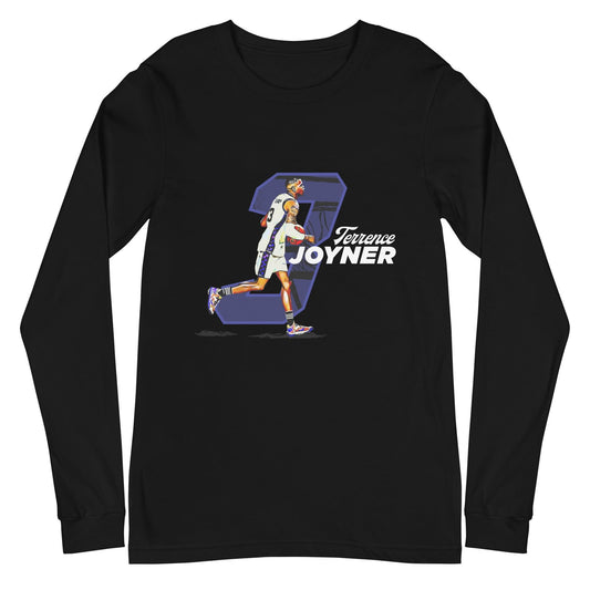 Terrence Joyner "3" Long Sleeve Tee - Fan Arch