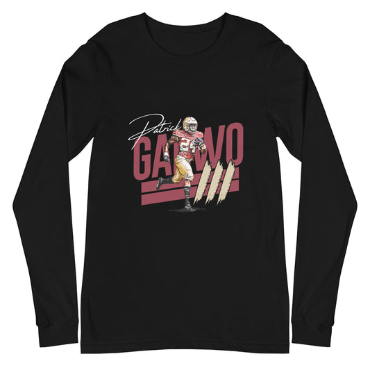 Patrick Garwo III “essential“ Long Sleeve Tee - Fan Arch