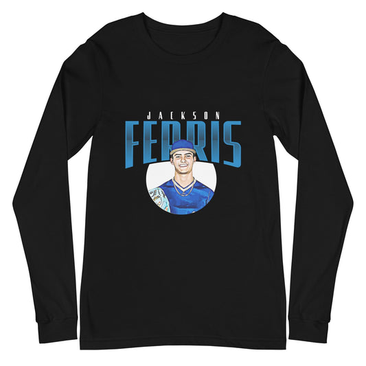 Jackson Ferris “Essential” Long Sleeve Tee - Fan Arch