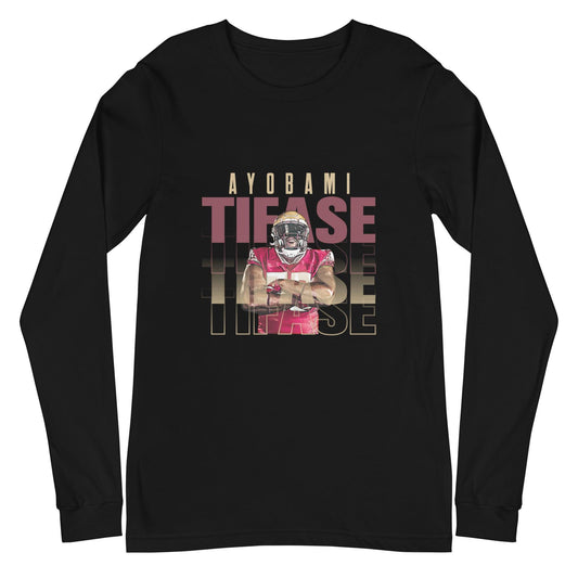 Ayobami Tifase "Repeat" Long Sleeve Tee - Fan Arch