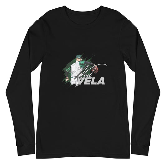 Noel Vela "Essential" Long Sleeve Tee - Fan Arch