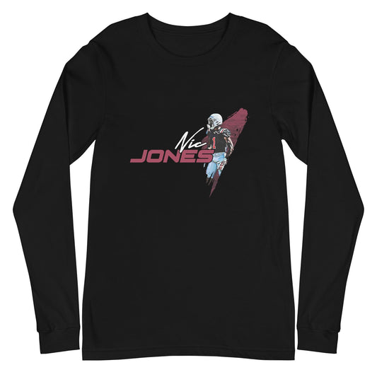 Nic Jones "Essential" Long Sleeve Tee - Fan Arch