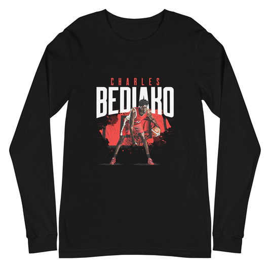 Charles Bediako "Crossover" Long Sleeve Tee - Fan Arch