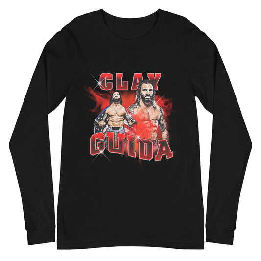 Clay Guida "Vintage" Long Sleeve Tee - Fan Arch