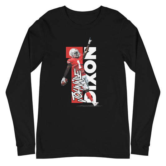 Johnnie Dixon "Gameday" Long Sleeve Tee - Fan Arch