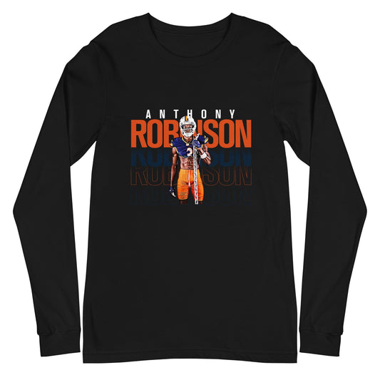 Anthony Robinson "Gameday" Long Sleeve Tee - Fan Arch