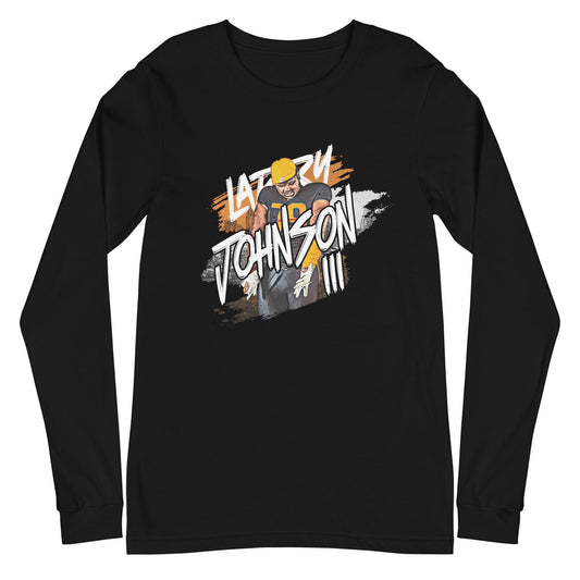 Larry Johnson III "Gameday" Long Sleeve Tee - Fan Arch