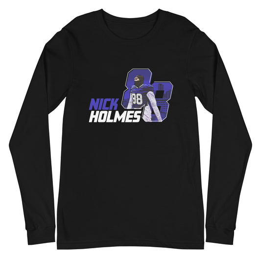 Nick Holmes "Gameday" Long Sleeve Tee - Fan Arch