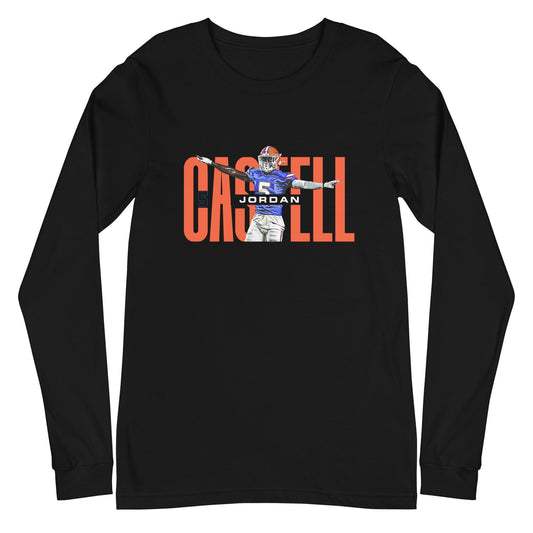 Jordan Castell "Gameday" Long Sleeve Tee - Fan Arch