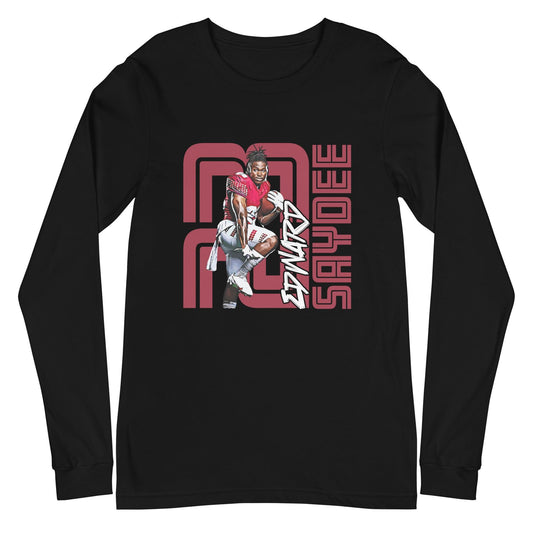 Edward Saydee "Gameday" Long Sleeve Tee - Fan Arch