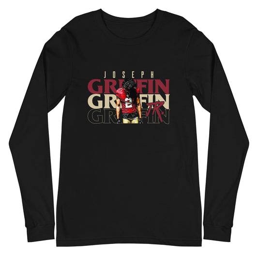 Joseph Griffin Jr. "Gameday" Long Sleeve Tee - Fan Arch