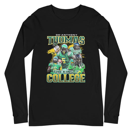 De'Anthony Thomas "Vintage" Long Sleeve Tee - Fan Arch