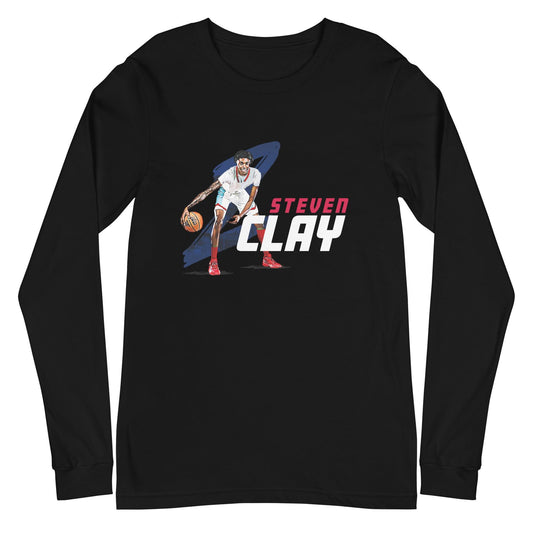 Steven Clay "Gameday" Long Sleeve Tee - Fan Arch