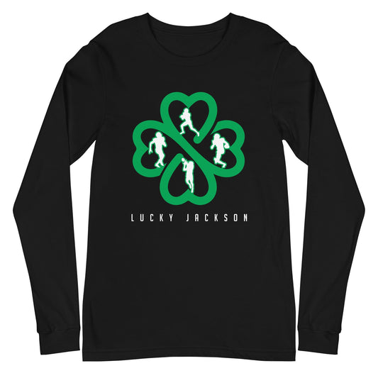 Lucky Jackson "Elite" Long Sleeve Tee - Fan Arch