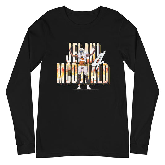 Jelani McDonald "Phenom" Long Sleeve Tee - Fan Arch