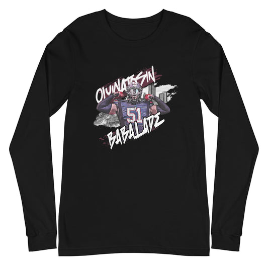 Oluwatosin Babalade "Gameday" Long Sleeve Tee - Fan Arch