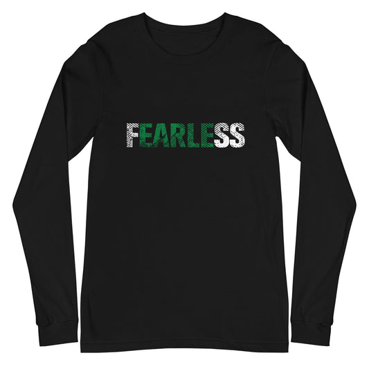 Stone Earle "FEARLESS" Long Sleeve Tee - Fan Arch
