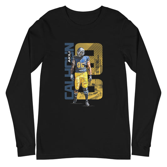 Akili Calhoun Jr. "Gameday" Long Sleeve Tee - Fan Arch