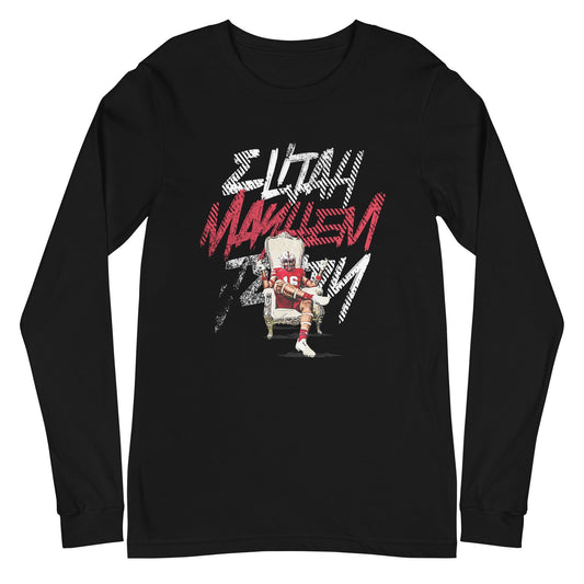 Elijah Jeudy "Gameday" Long Sleeve Tee - Fan Arch
