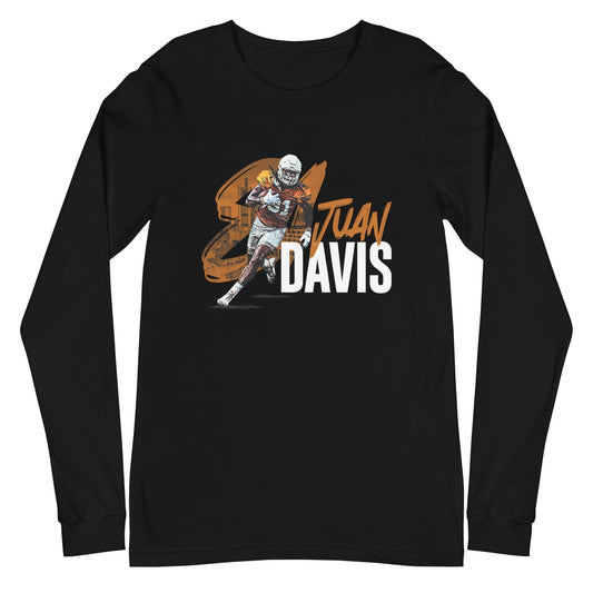 Juan Davis "Gameday" Long Sleeve Tee - Fan Arch