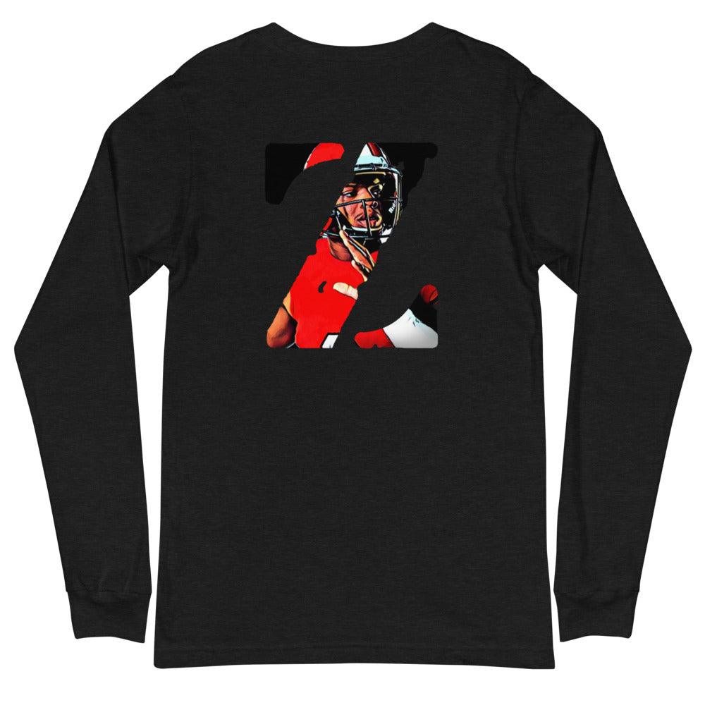 Zerrick Cooper "BIG Z" Long Sleeve Tee - Fan Arch