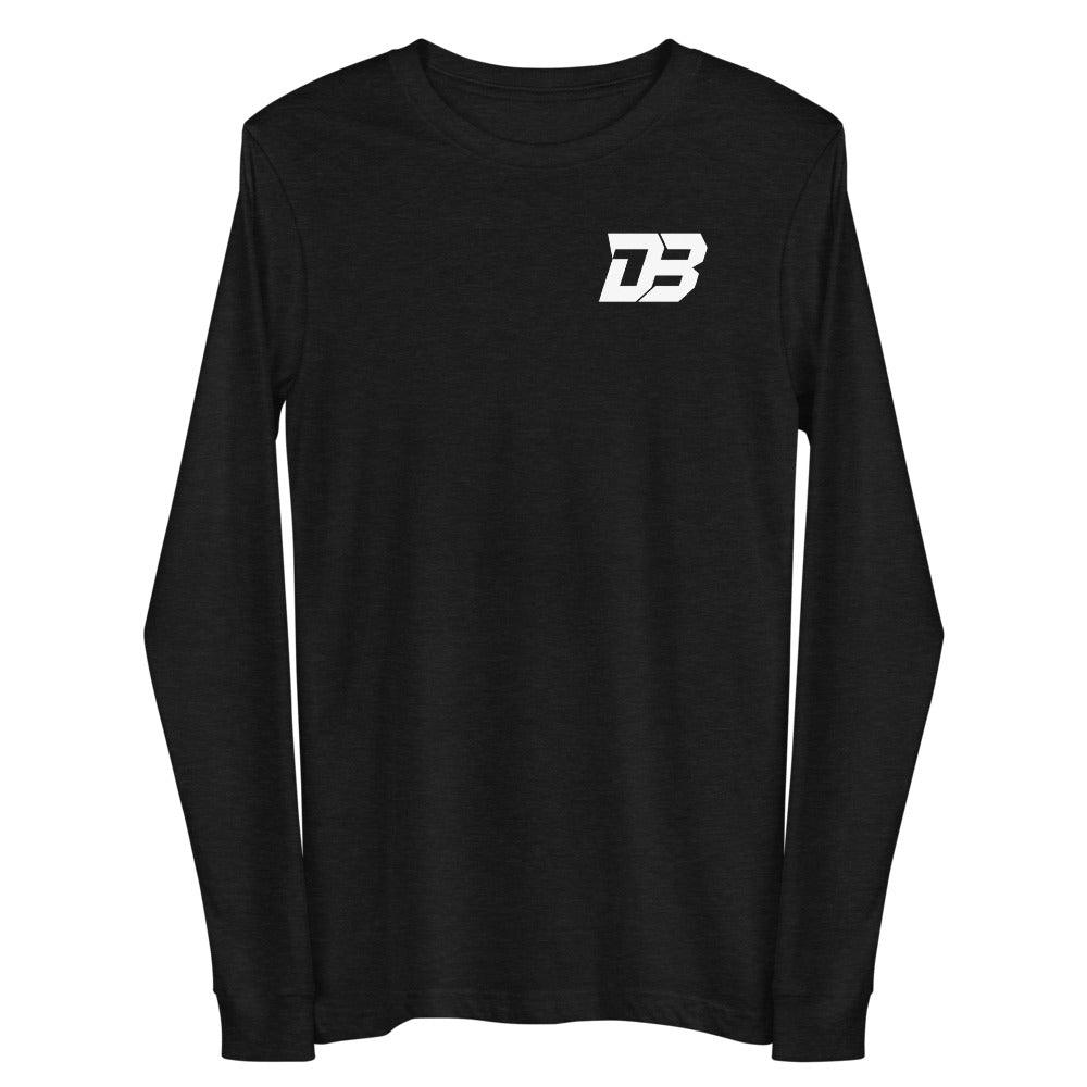 Davis Brin "DB" Long Sleeve Tee - Fan Arch