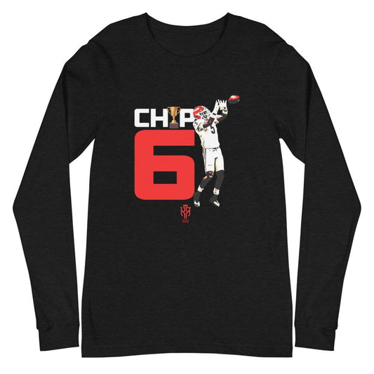 Kelee Ringo "Chip 6" Long Sleeve Tee - Fan Arch