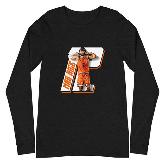 Max Rice "Flex" Long Sleeve Tee - Fan Arch