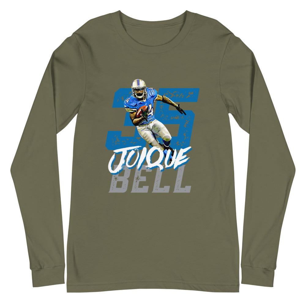 Joique Bell "Throwback" Long Sleeve Tee - Fan Arch