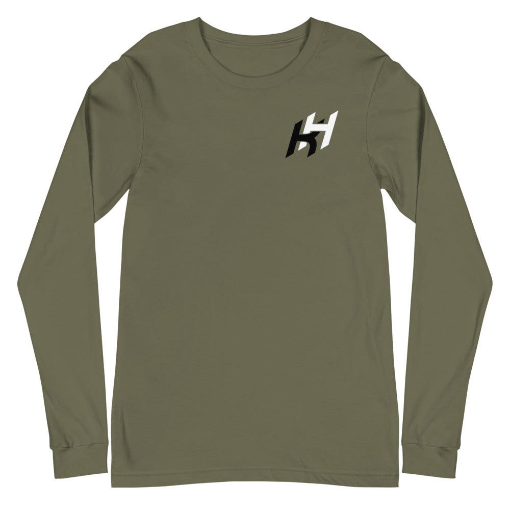 Katin Houser "Signature" Long Sleeve Tee - Fan Arch