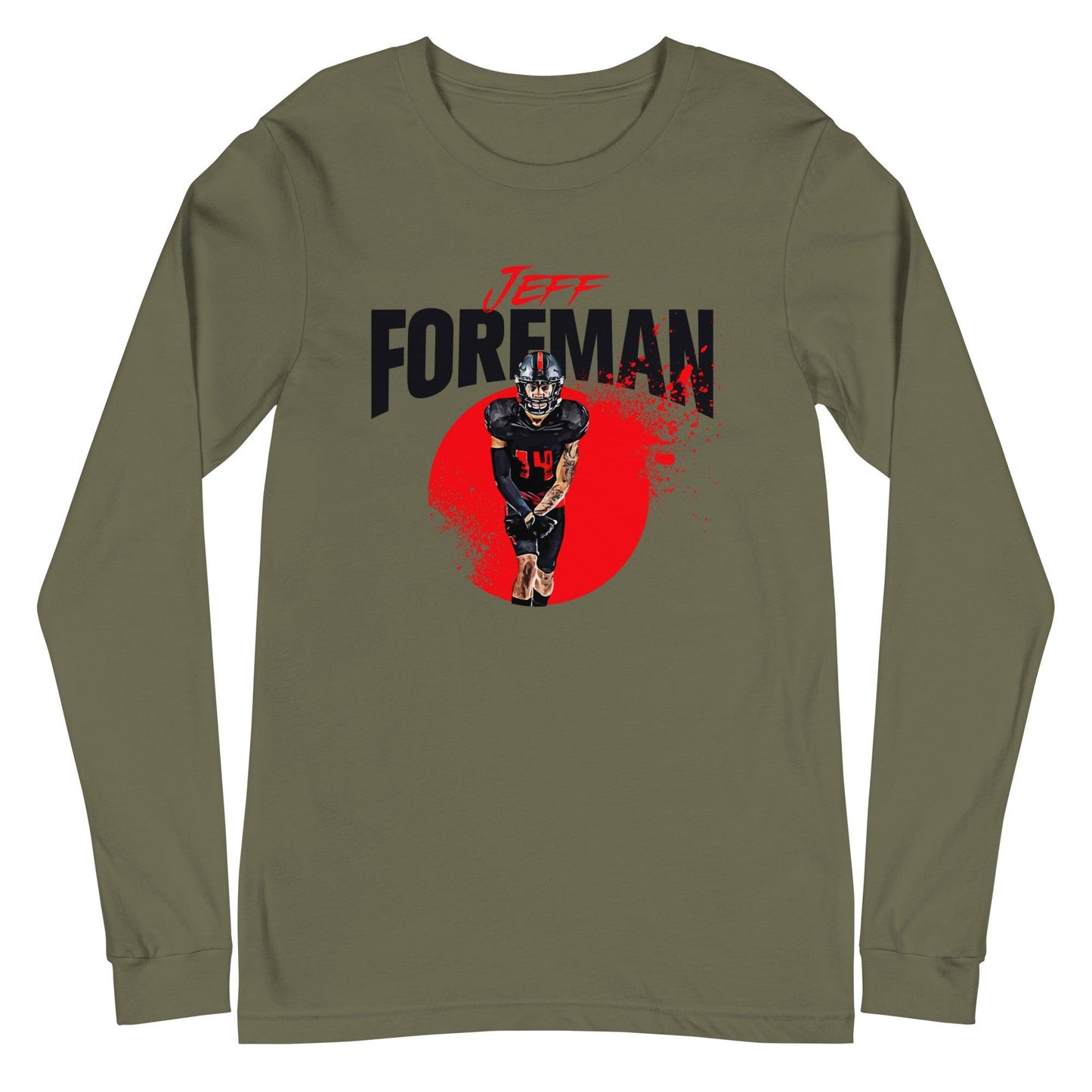 Jeff Foreman "Splash" Long Sleeve Tee - Fan Arch