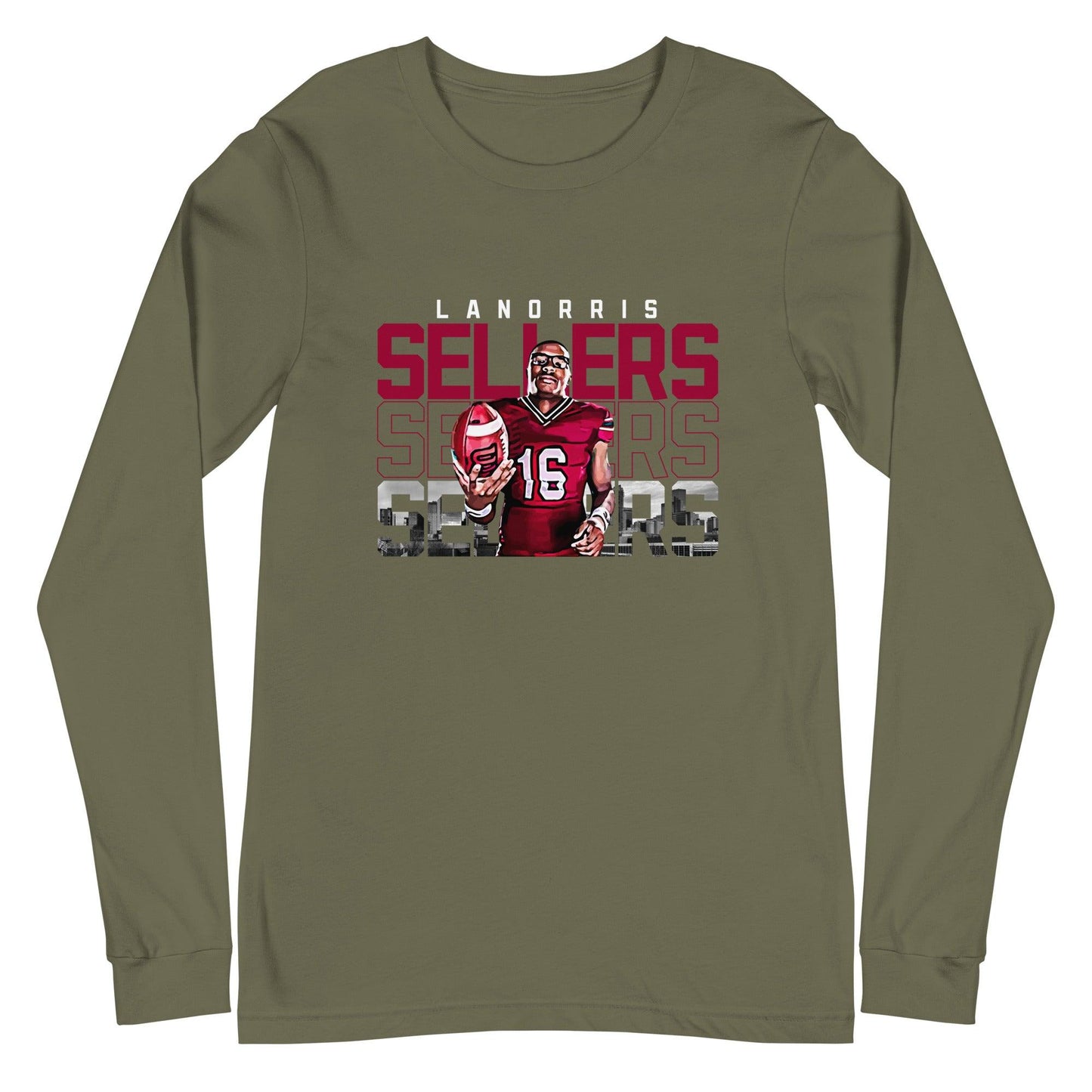 Lanorris Sellers "Gameday" Long Sleeve Tee - Fan Arch