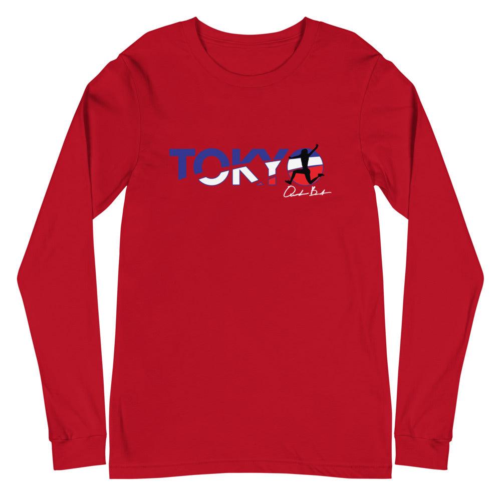 Quanesha Burks "Tokyo" Long Sleeve Tee - Fan Arch