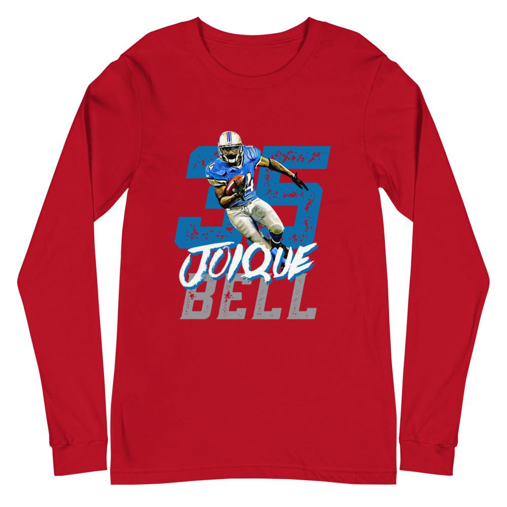 Joique Bell "Throwback" Long Sleeve Tee - Fan Arch