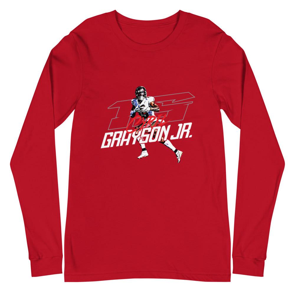 Cyril Grayson "Gameday" Long Sleeve Tee - Fan Arch