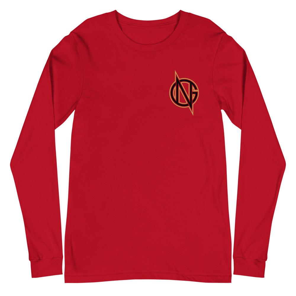 Nate Gilliam "NG" Long Sleeve Tee - Fan Arch