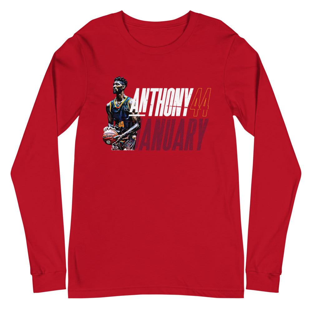 Anthony January "Gameday" Long Sleeve Tee - Fan Arch