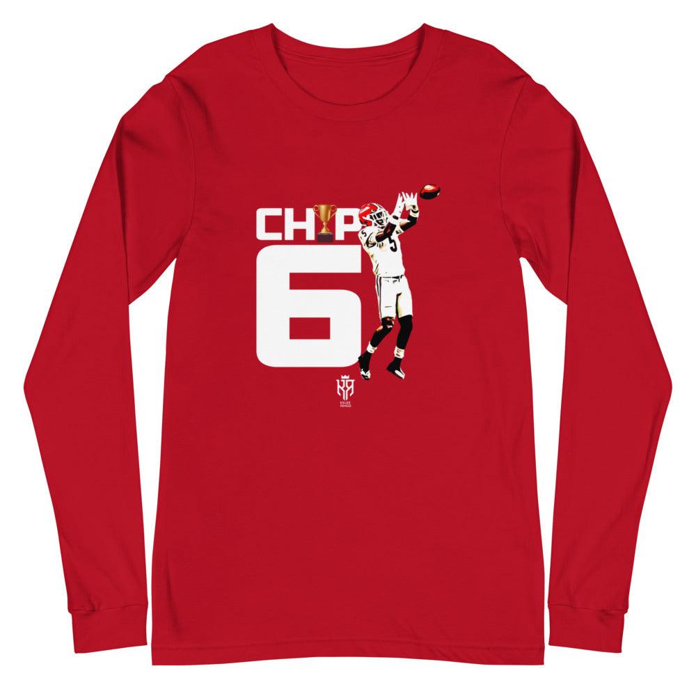 Kelee Ringo "Chip 6" Long Sleeve Tee - Fan Arch
