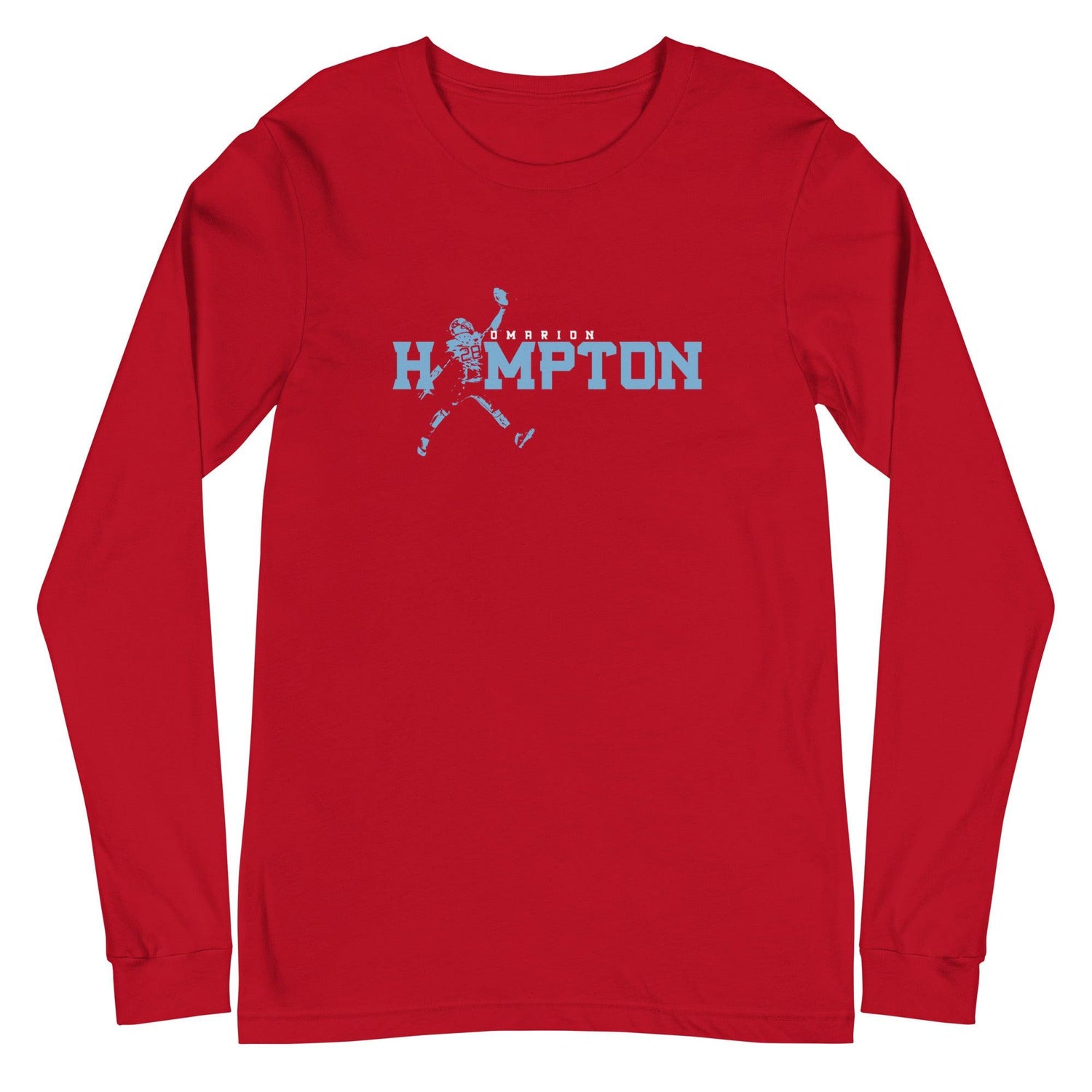 Omarion Hampton "Next Level" Long Sleeve Tee - Fan Arch