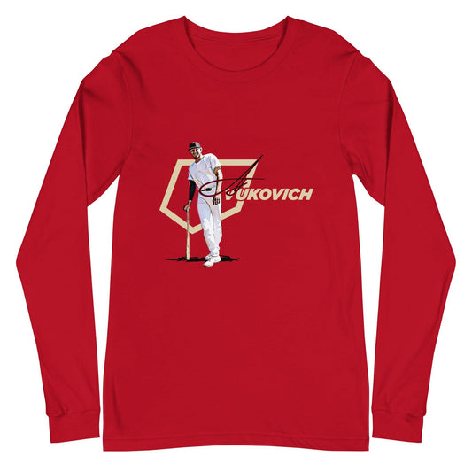 AJ Vukovich “Heritage” Long Sleeve Tee - Fan Arch