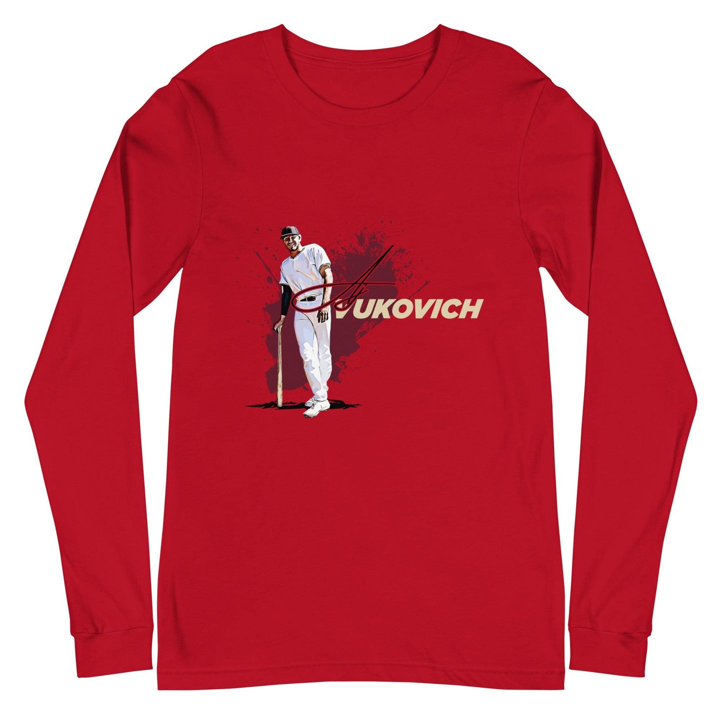 AJ Vukovich “Primetime” Long Sleeve Tee - Fan Arch