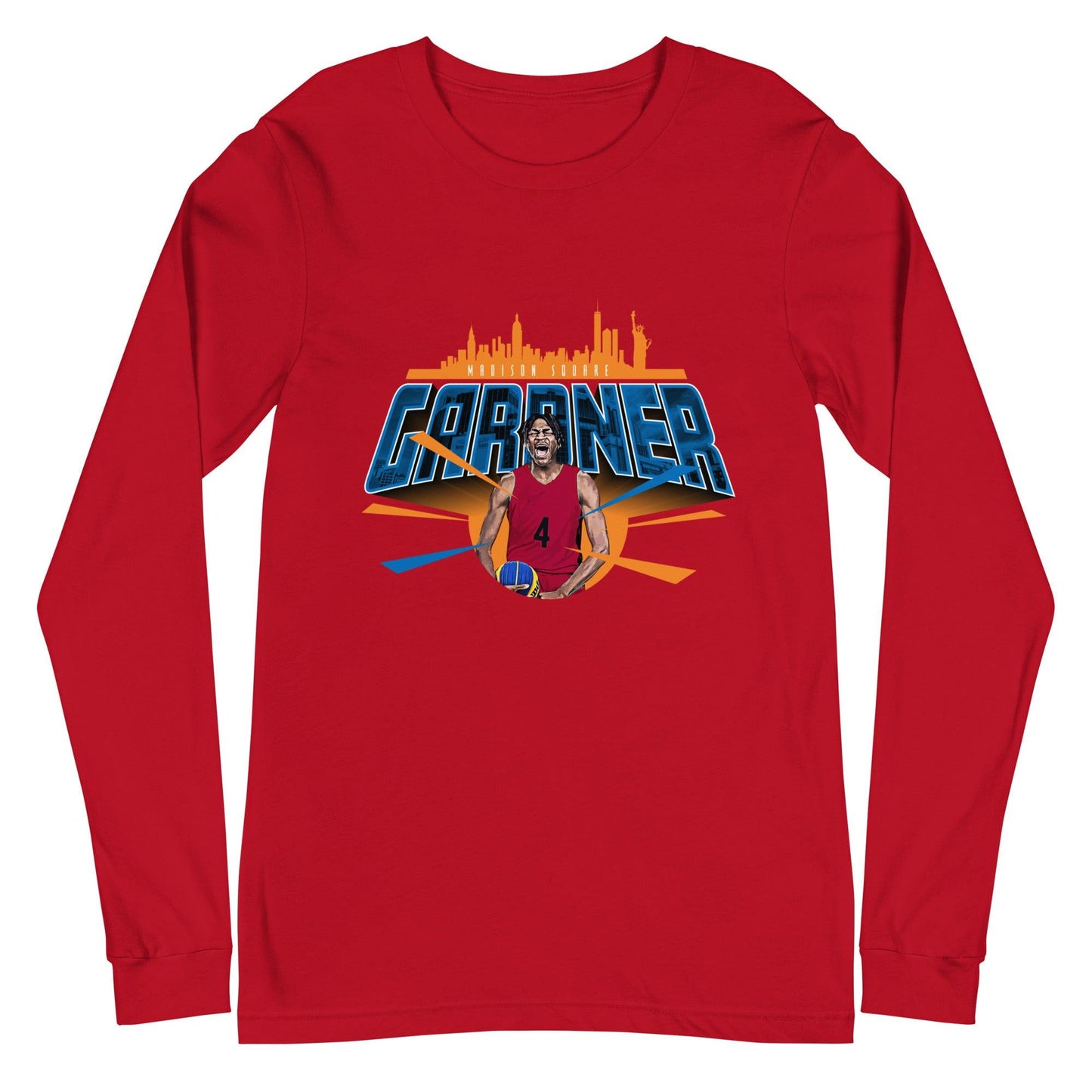 Brandon Gardner "MS Gardner" Long Sleeve Tee - Fan Arch