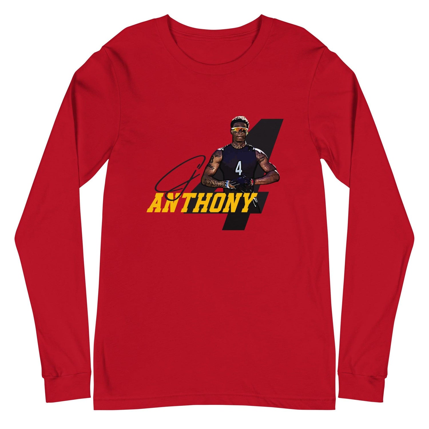 CJ Anthony "Gameday" Long Sleeve Tee - Fan Arch