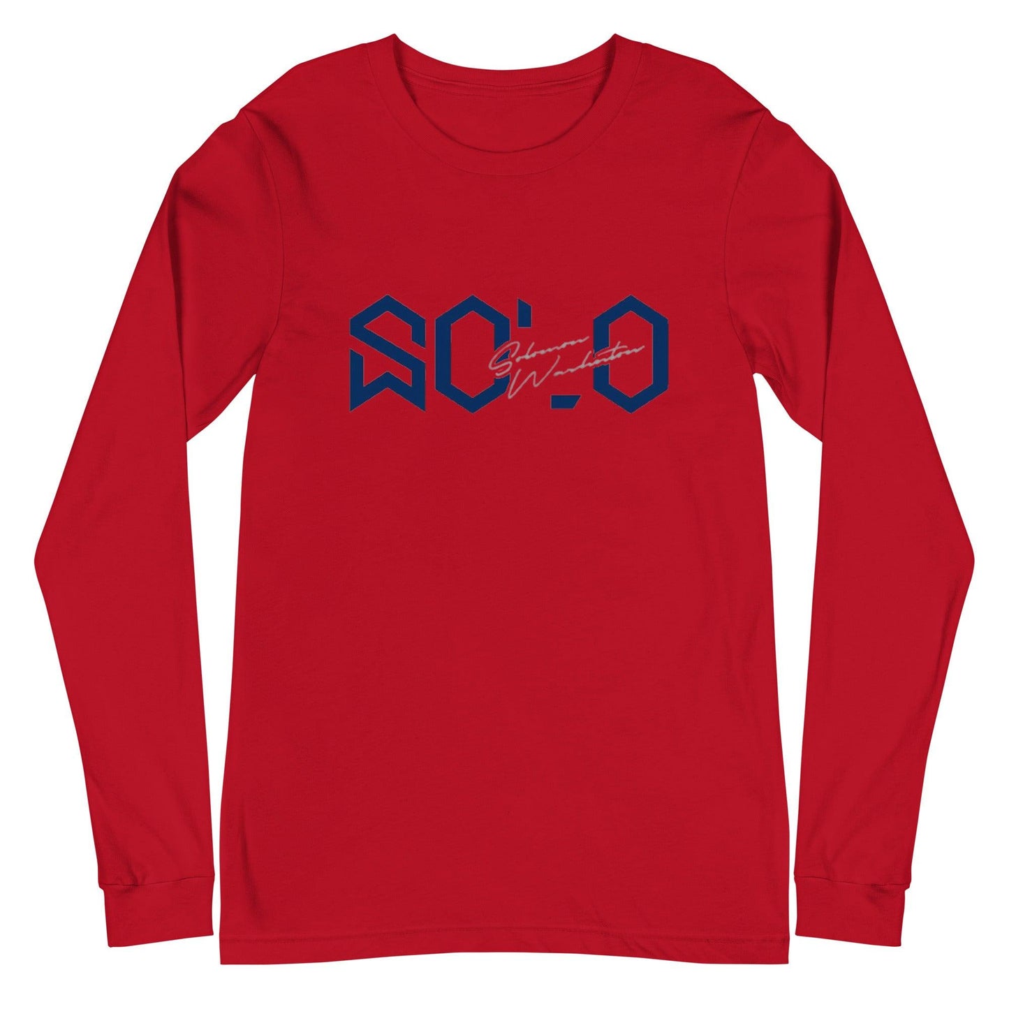 Solomon Washington "SOLO" Long Sleeve Tee - Fan Arch