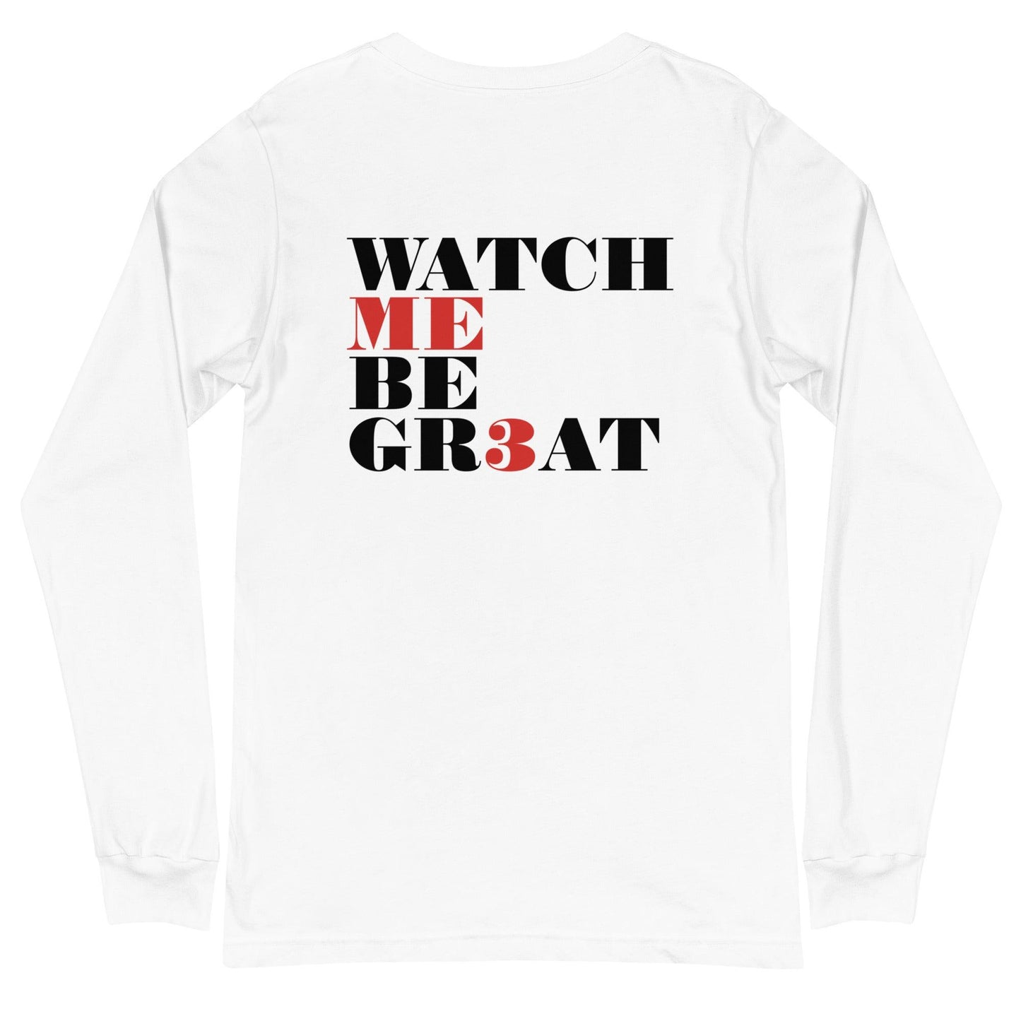 Robert Spears-Jennings "BE GR3AT" Long Sleeve Tee - Fan Arch