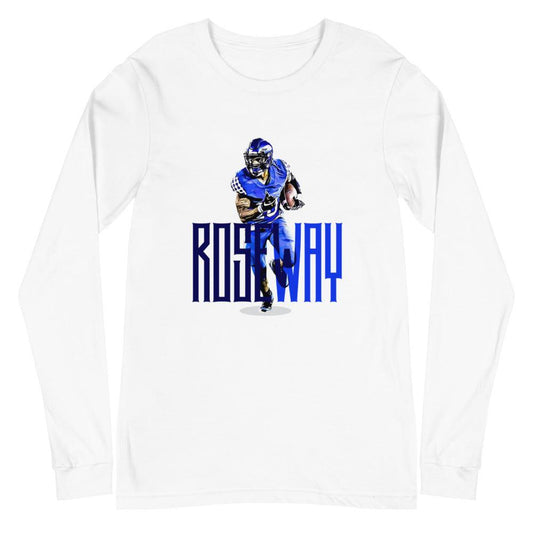 AJ Rose "RoseWay" Long Sleeve Tee - Fan Arch