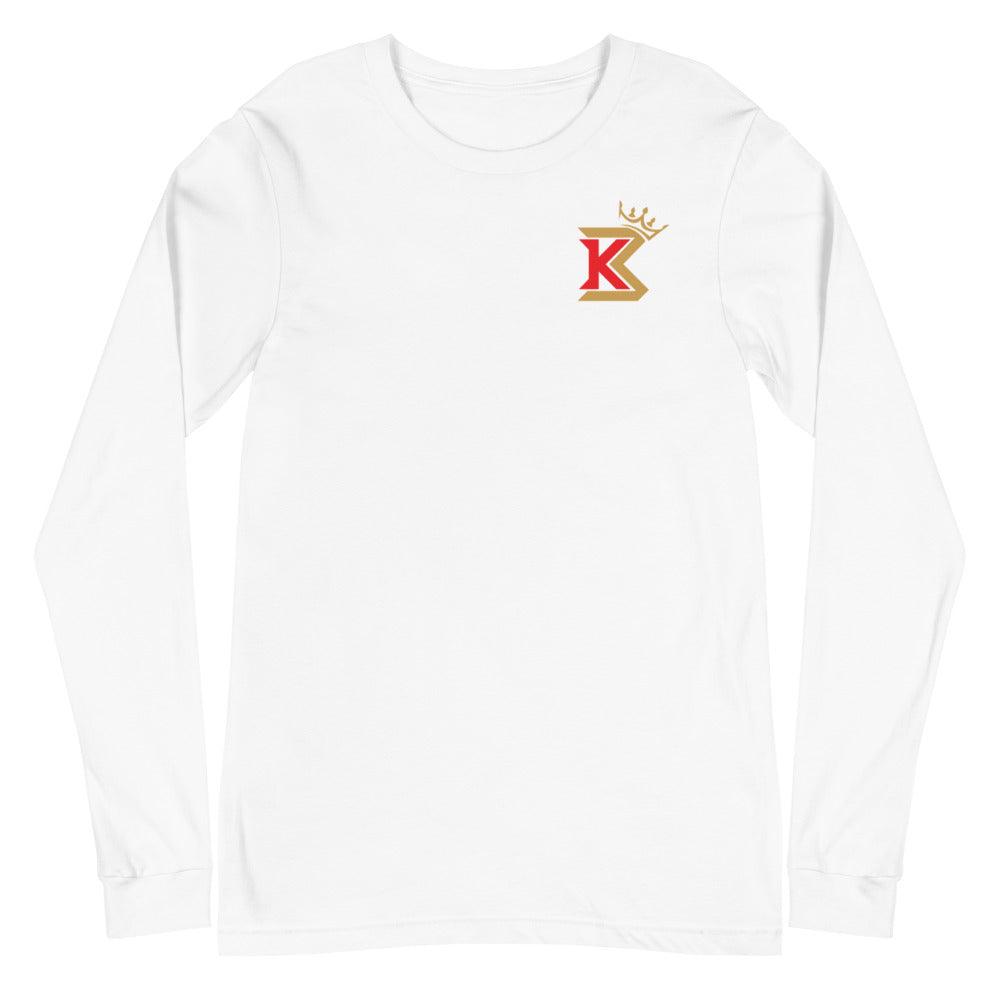 BoPete Keyes "BK" Long Sleeve Tee - Fan Arch